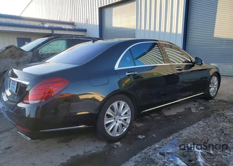 2015 Mercedes-Benz S 550 4Matic from USA, damaged, VIN WDDUG8FB3FA148981